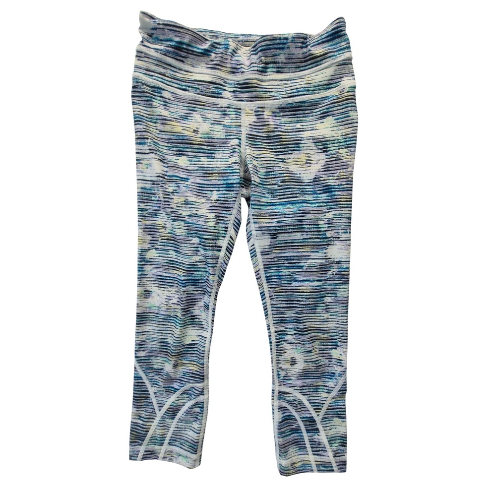 Lululemon High Times Pant Leggings High Rise Multi Blue Purple Size 4 W5APRS‎